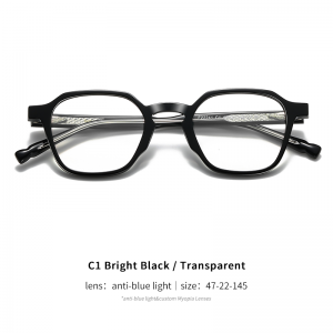 RUISEN’S NEW Wholesale Trendy Acetate Frames Anti-Blue Light & Retro Style F22241