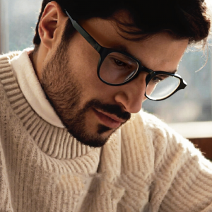 RUISEN’S NEW Wholesale Trend Retro Acetate Frames with Blue Light Protection F22242