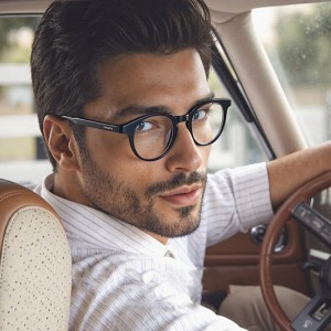 RUISEN’S NEW Wholesale Alert Trendy Retro Square Acetate Frames Model F22245