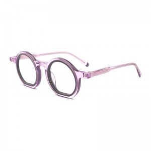 RUISEN’S Fashion Vintage Round Acetate Frames G2393