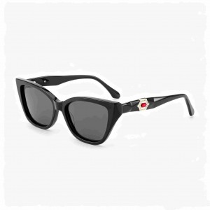 RUISEN’S  Vintage Oversized Cateye UV Protection Luxury Fashion Sunglasses ATG1011