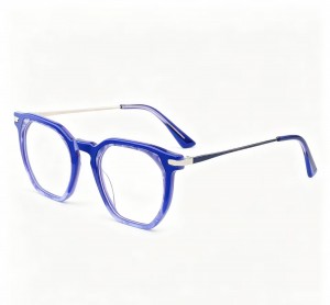 RUISEN’S Fashion acetate stylish metal temple eyewear 8010