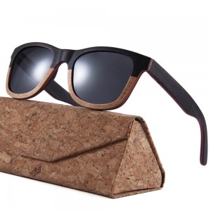 RUISEN’S New Fashion Frameless Wooden UV400 Sunglasses RS-W3078