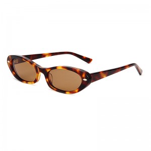 RUISEN’S Retro Acetate Cat-eye Polarized Sunglasses VS9031M