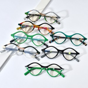 RUISEN’S New Cat Eye Acetate Eyeglass Frame 19218