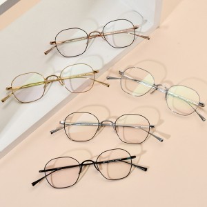 RUISEN’S Fashion Square Pure Titanium Myopia Frame Light Optical Eyeglasses For 185731