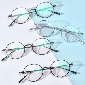 RUISEN’S Handmade Pure Titanium Prescription Frame Japanese Kaneko Optical Retro Round Square Light Myopia Eyeglasses For 185717