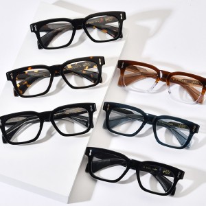 RUISEN’S Vintage Square Acetate Eyeglass Frames MOLINOI