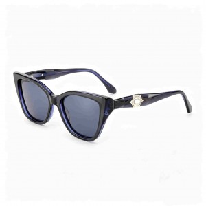 RUISEN’S  Vintage Oversized Cateye UV Protection Luxury Fashion Sunglasses ATG1011