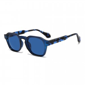 RUISEN’S Retro Thick Square PC Sunglasses Multi Solid Color Frame UV400 Fashion Shades8943