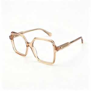 RUISEN’S Angular Wide Square Acetate Frames VG6008AF