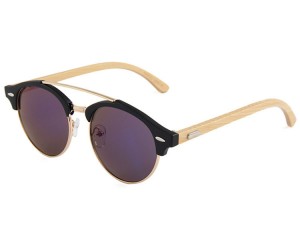 RUISEN의 새로운 패션 프레임리스 나무 UV400 선글라스 RS-1045