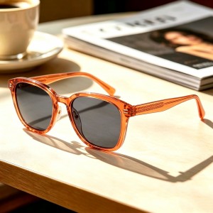 RUISEN’S Square Eyeglasses Urban Glasses Street Leisure Trendy Everyday Wear 8955