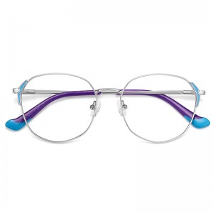 RUISEN’S Pastel Slim Alloy Oval Eyeglasses 3021