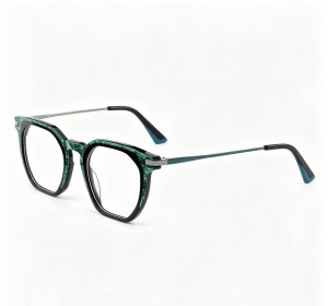 RUISEN’S Fashion acetate stylish metal temple eyewear 8010