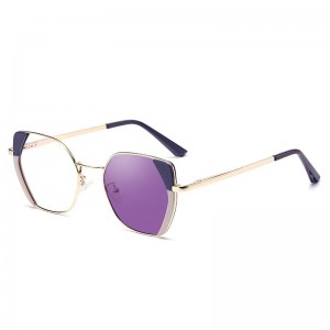 RUISEN’S INS Trend Women Cat Eye Photochromic Anti Blue Light Optical Eyewear Frame HL-95001
