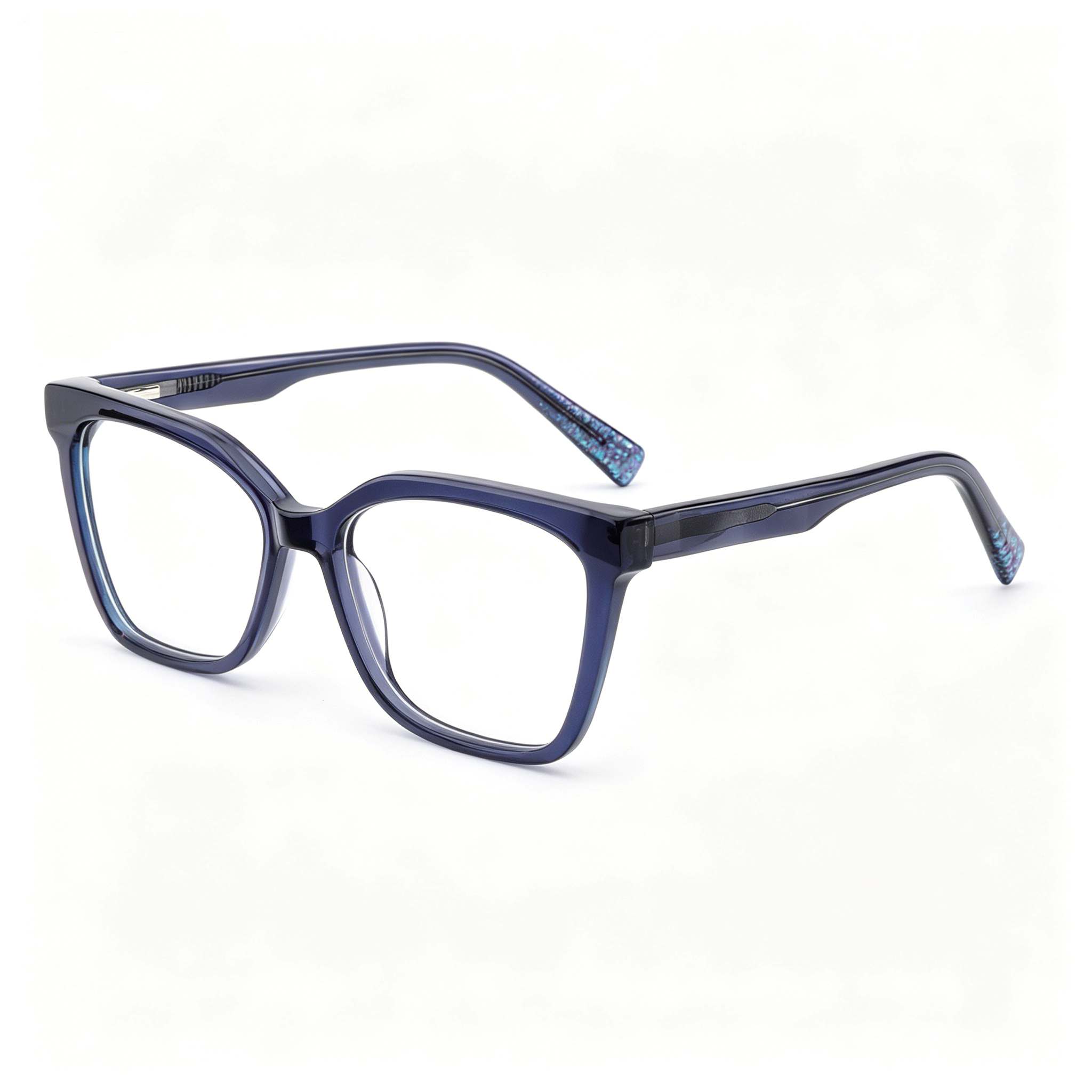 RUISEN'S Wavy Inlay Cat Eye Optical Eyewear FP2265