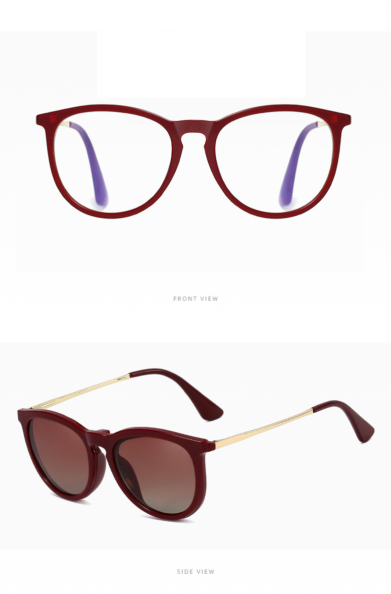 RUISENS'S New Clip-On Sunglasses Polarized Sun Protection 95659