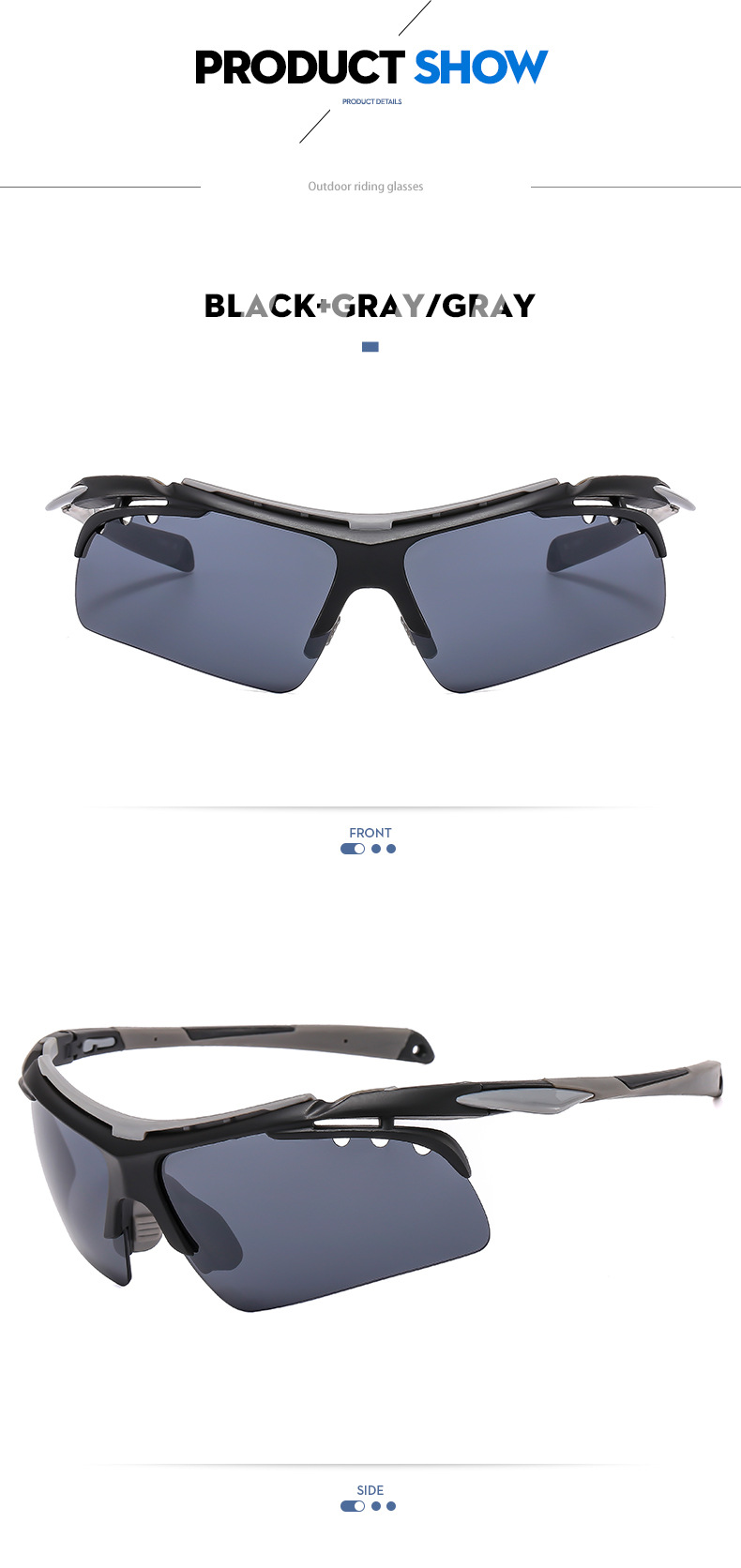 RUISEN’S Sports Sunglasses BL5807