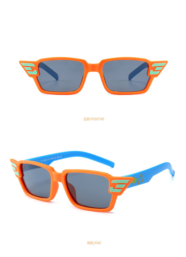 RUISEN'S Cartoon Square Frame Kids Sunglasses Trend 1923