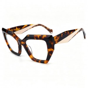 RUISEN’S Angled Structured Layered Eyeglasses VG6021AF