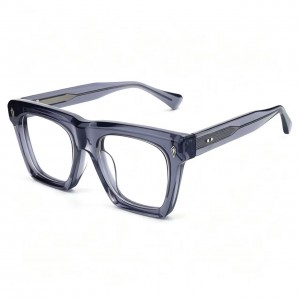 RUISEN’S Transparent Front Textured Spliced Temple Frames VG66304