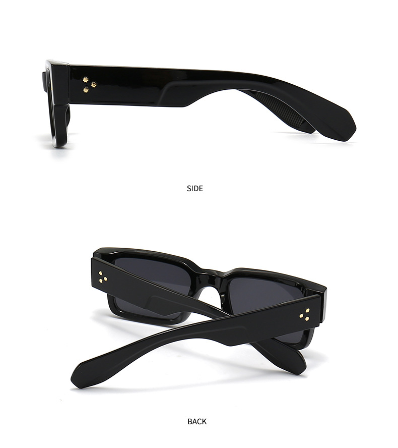 RUISEN'S  Fashion Classic Square Frame UV400 Protective Sunglasses  6035-6
