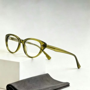 Cat Eye Glasses Street Commuter Eyewear Casual Urban Frames Daily Wear 8632