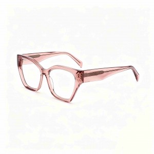 RUISEN’S Gradient Transparent Acetate Eyeglass Frames, Luxury Optical Style F2851