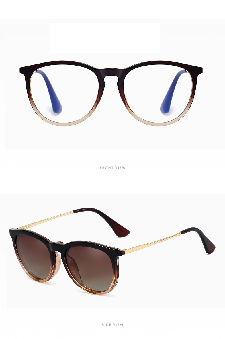 RUISENS'S New Clip-On Sunglasses Polarized Sun Protection 95659