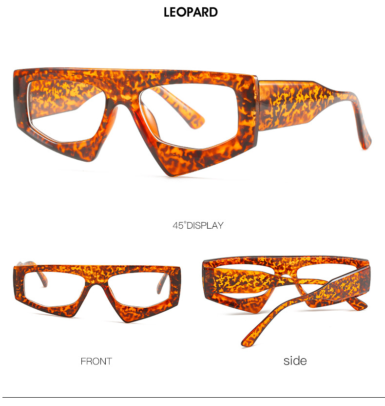 RUISEN'S  Fashion Retro Frame UV400 Eye Protection Sunglasses