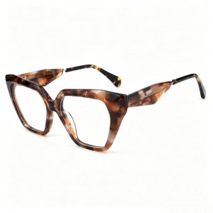 RUISEN’S Spliced Texture Plate Eyewear Frames VG6003AF
