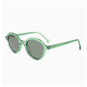 RUISEN’Acetate Sunglasses, Classic Round Rivet Frame, UV Protection & All-match for Outdoor Travel 8615