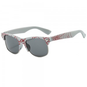 RUISEN’S Kids Fashion Cartoon Half Frame Sunglasses  RS-XB124Y