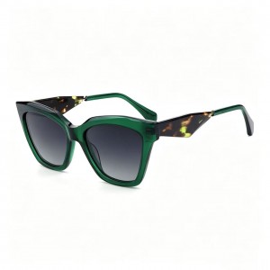 RUISEN’S  Mixed Material Cat Eye Acetate Sunglasses VG6001AFS
