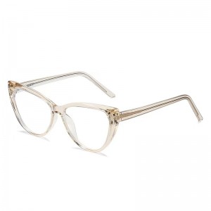 RUISEN’S Cat Eye Anti Blue Light Glasses｜TR90 Insert Leg Spring Hinge Plain Eyewear 5006