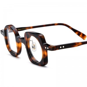 RUISEN’S New Fashion Personalized Large Frame Acetate Eyeglass Frames 19189