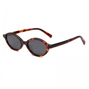 RUISEN’S New Arrival Retro Small Oval Frame Sunglasses, Premium Minimalist Acetate Shades with High-end Trendy Look  24SA080
