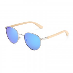 Kacamata UV400 Kayu Tanpa Bingkai Fashion Baru RUISEN RS-1709