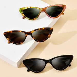 RUISEN’S New Vintage Acetate Triangle Polarized Sunglasses 19104T