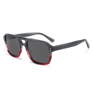 RUISEN’SVintage Square Gradient Sunglasses UV Protection Unisex Fashion Shades 8610