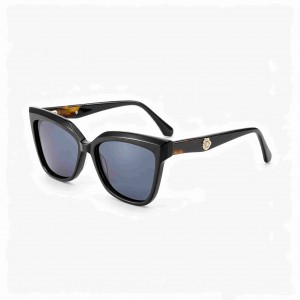 RUISEN’S Vintage Oversized Cateye UV Protection Luxury Fashion Sunglasses ATG1009