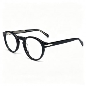RUISEN’S Vintage Literary Round Optical Eyeglasses, Unisex Versatile Frames For Commute & Leisure VG5011AF