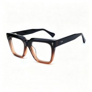 RUISEN’S One-Piece Transparent Structured Stud Eyeglasses VG66306