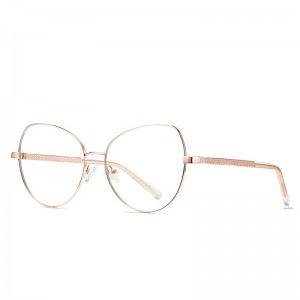 RUISEN’S Anti Blue Light Cat Eye Metal Eyeglasses 3001