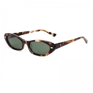 RUISEN’S Retro Acetate Cat-eye Polarized Sunglasses VS9031M