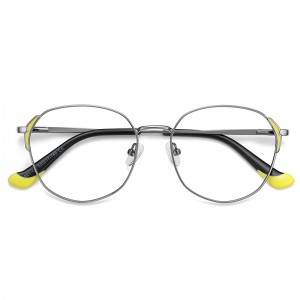 RUISEN’S Pastel Slim Alloy Oval Eyeglasses 3021