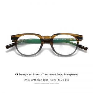 RUISEN’S NEW Wholesale Alert Trendy Retro Square Acetate Frames Model F22245