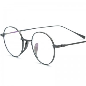 RUISEN’S Handmade Pure Titanium Prescription Frame Japanese Kaneko Optical Retro Round Square Light Myopia Eyeglasses For 185717