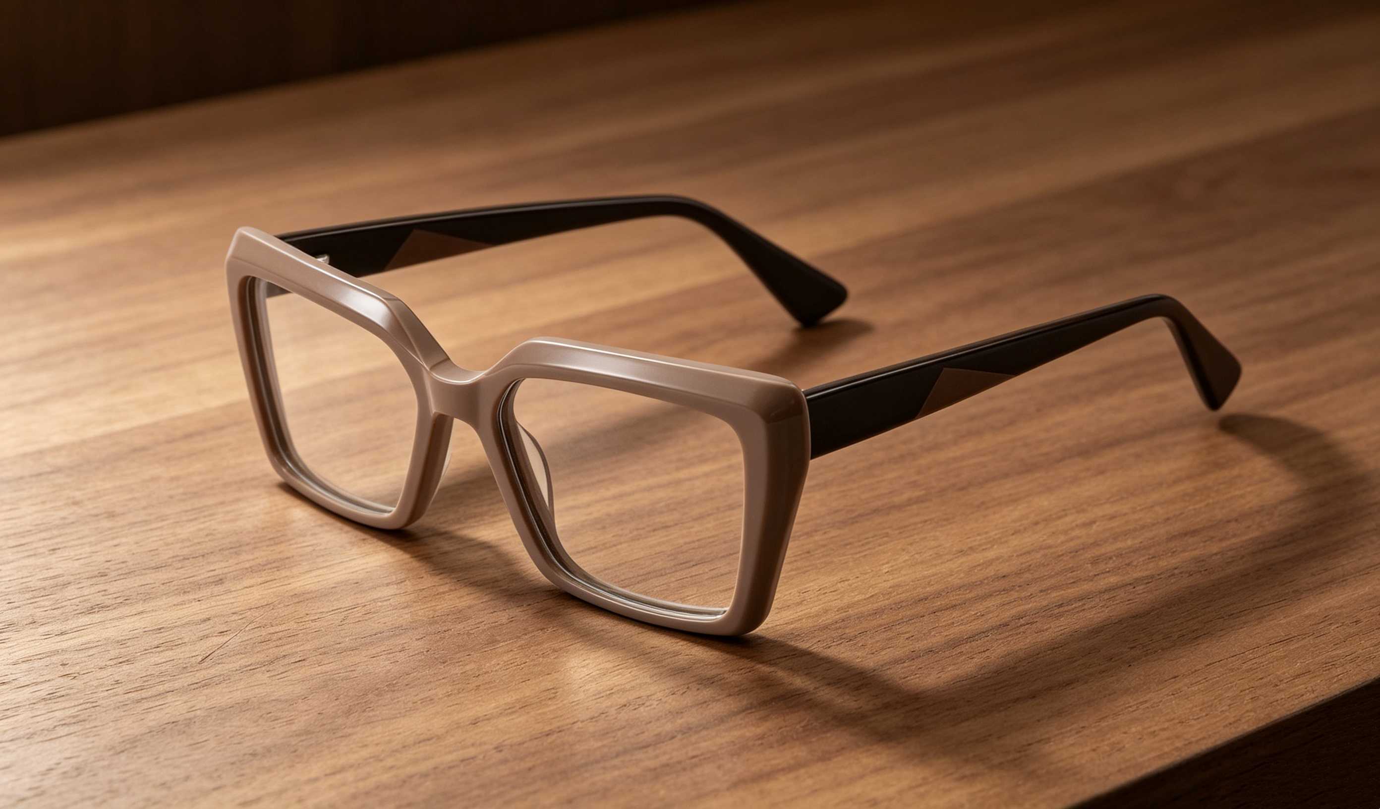 RUISEN'S Sturdy Thick Acetate Fashion Prescription Eyeglasses F2853